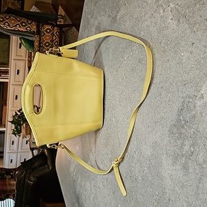 Coach Soft Pebble Leather Purse Light Green VGUC